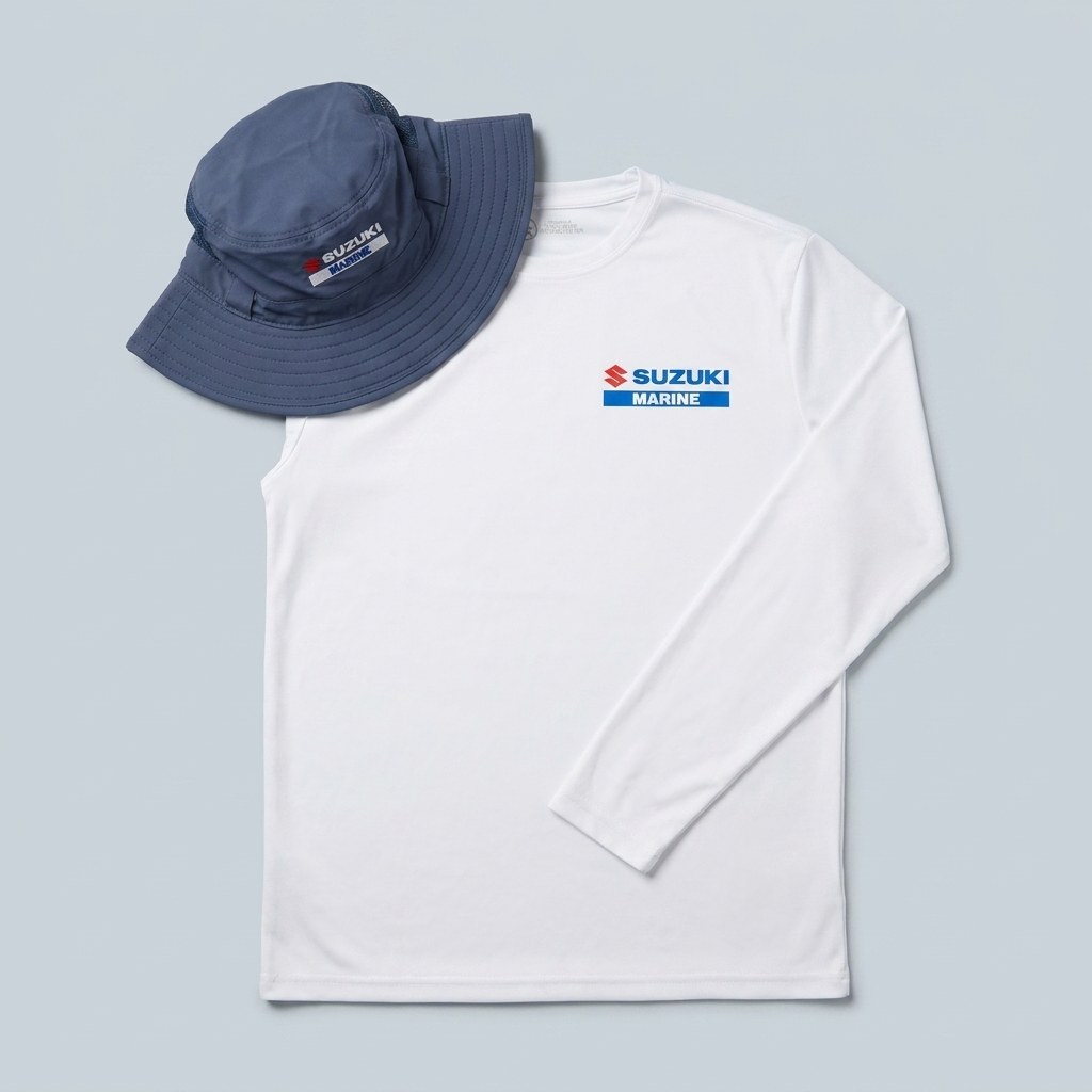 Camisa dry-fit con logo al pecho