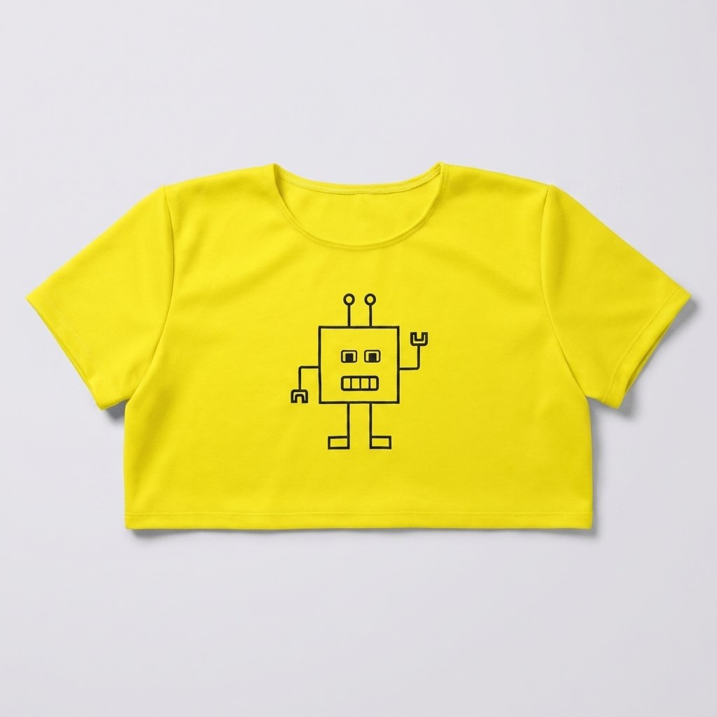 Camiseta con mascota estampada