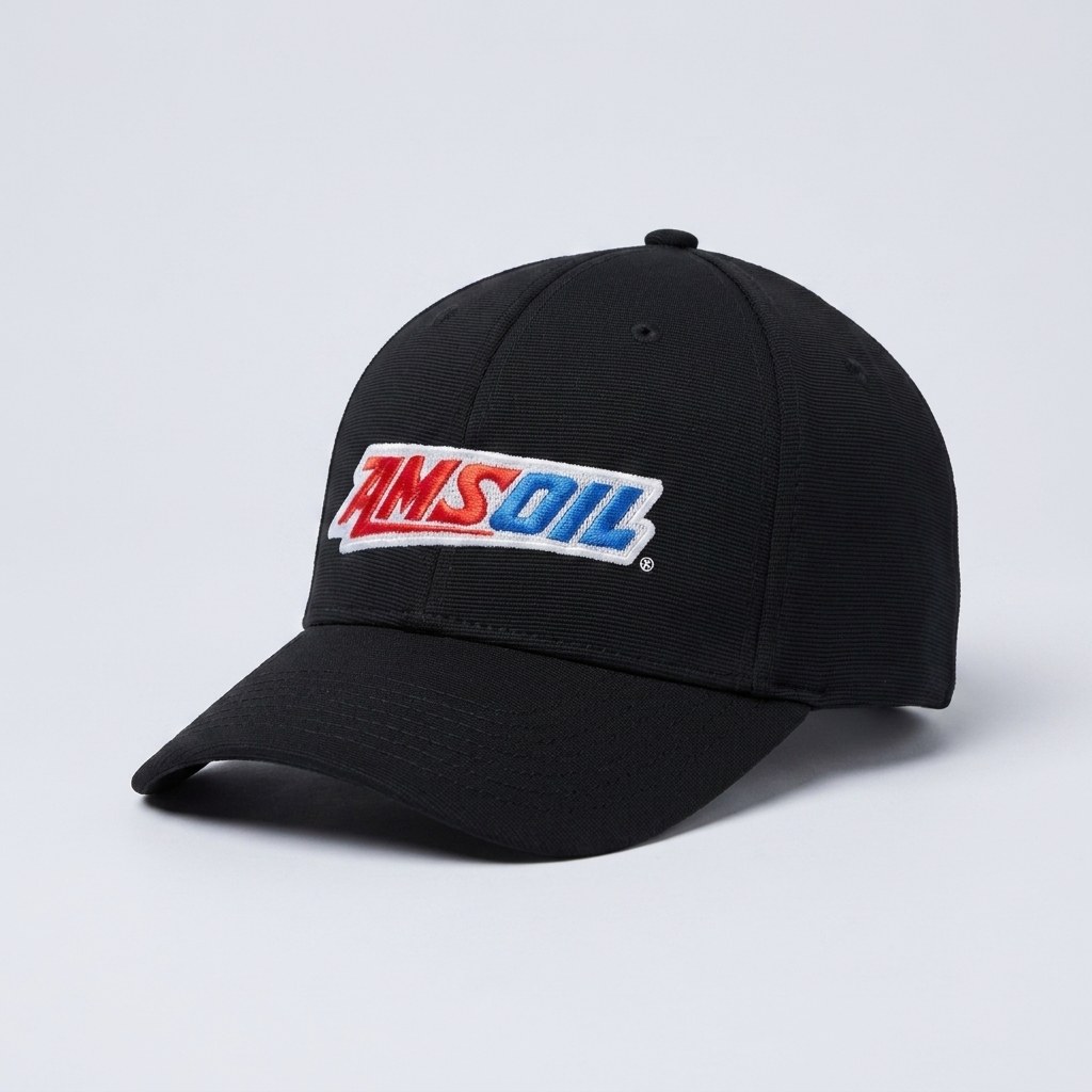 Gorra con emblema en goma