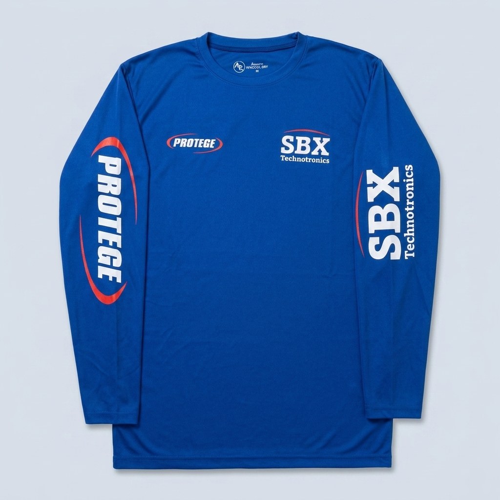 Camisa deportiva de manga larga